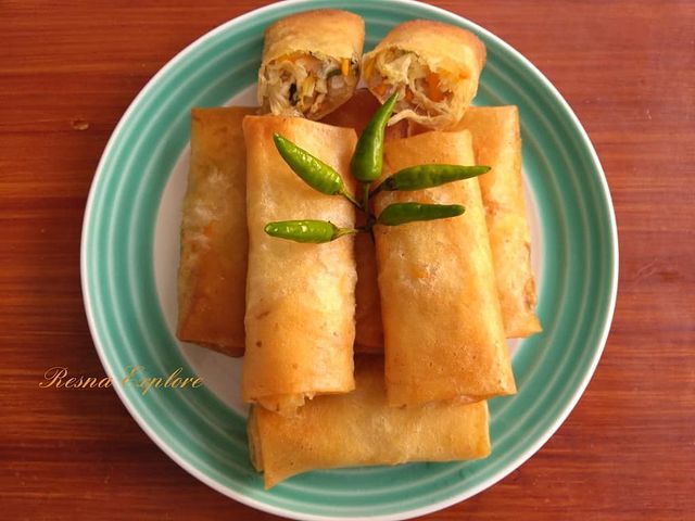 13 Cara membuat lumpia isi bihun, rasanya gurih dan antiribet