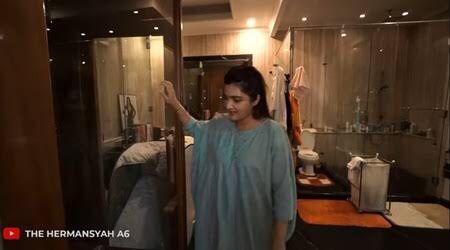 Penampakan kamar mandi 11 penyanyi wanita, milik Raisa dihiasi lukisan