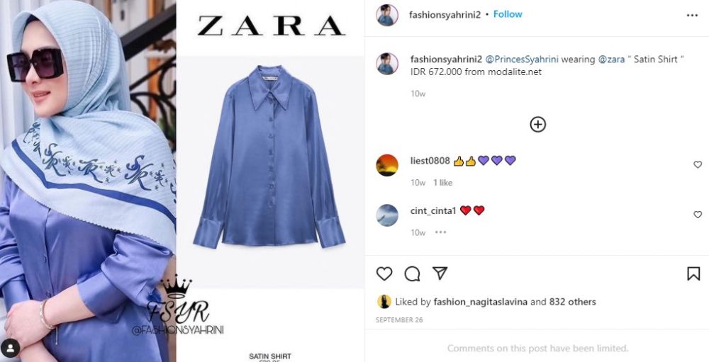 Biasa tampil mewah, 11 fashion item Syahrini ini di bawah Rp 1 juta
