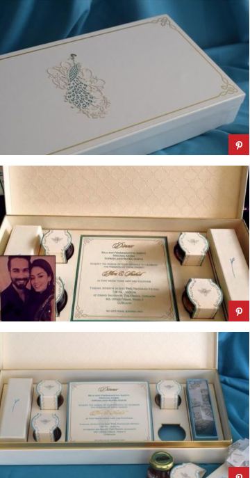 Potret undangan nikah 11 seleb Bollywood, milik Katrina Kaif elegan