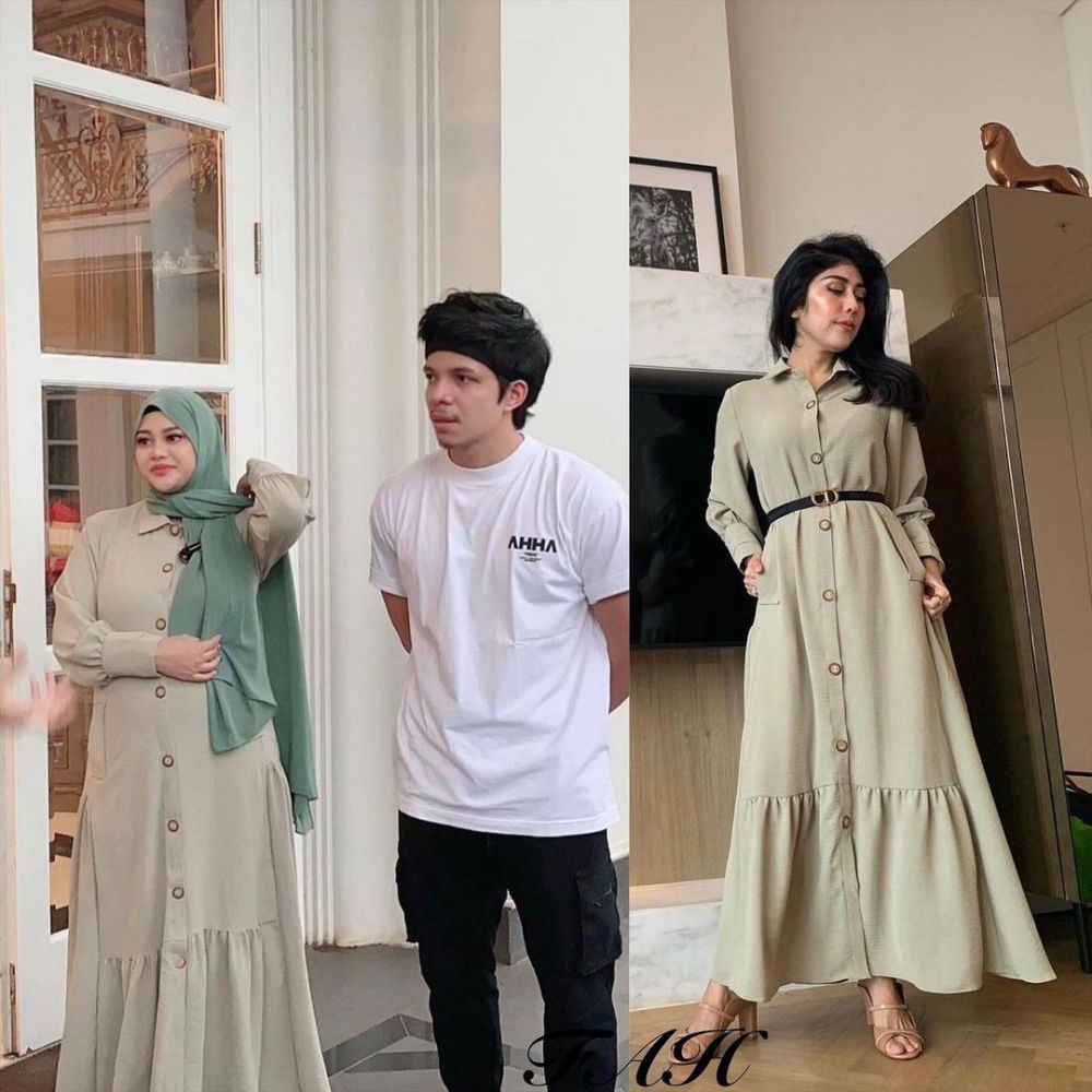 Taksiran harga 11 dress hamil Aurel Hermansyah, di bawah Rp 1 juta