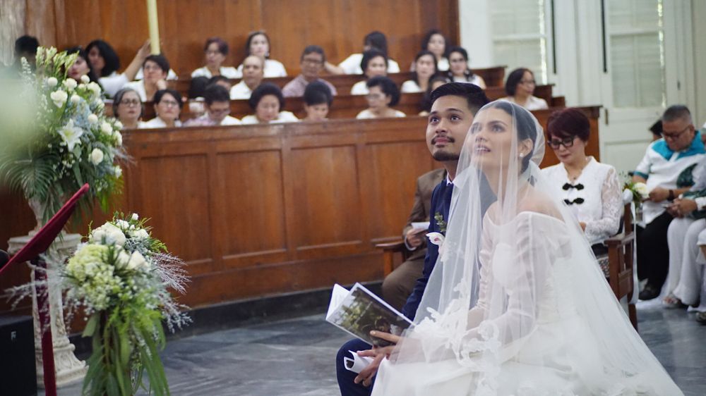 Pernikahan 5 artis Catatan Akhir Sekolah, Ramon Tungka dihadiri mantan