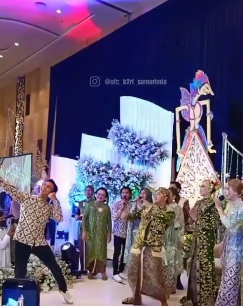 11 Momen resepsi Danang D'Academy, ada arakan Bregada