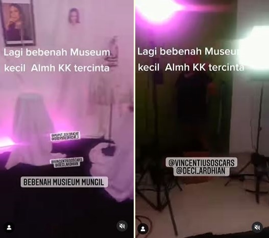 Doddy Sudrajat buat museum Vanessa Angel, begini penampakannya