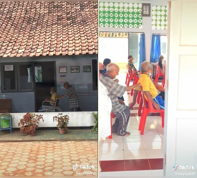 Momen haru persahabatan dua kakek di panti jompo, bikin terenyuh