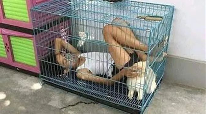 11 Momen lucu orang rebahan di sembarang tempat, bikin tepuk jidat