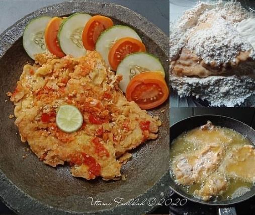 13 Cara membuat telur geprek, enak, praktis, dan pedasnya nampol