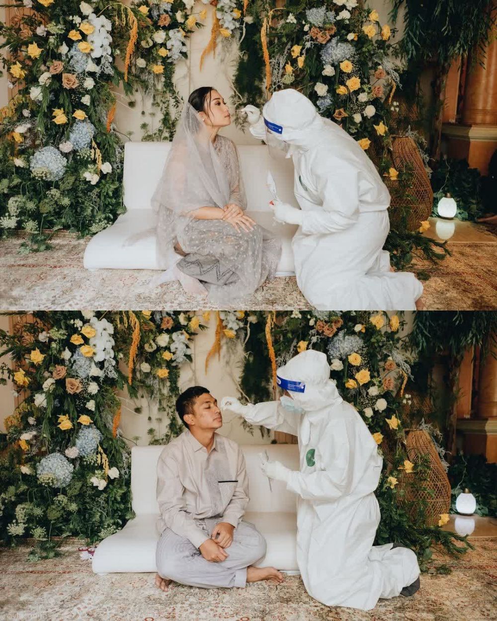 9 Momen tasyakuran 4 bulan kehamilan Ayla Dimitri, penuh haru