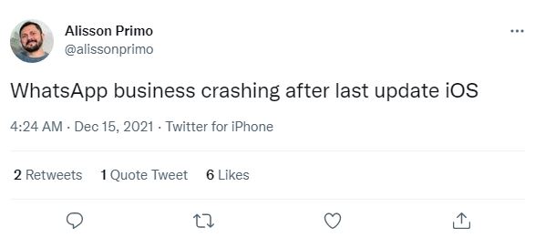 3 Fakta bug WhatsApp iOS 15 Desember 2021, picu crash pada aplikasi