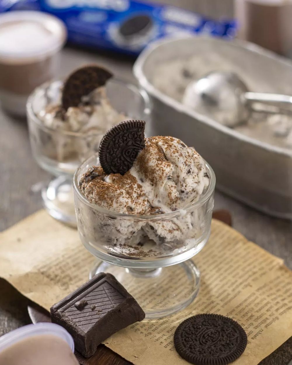 11 Cara membuat es krim oreo ala rumahan, mudah dan antiribet