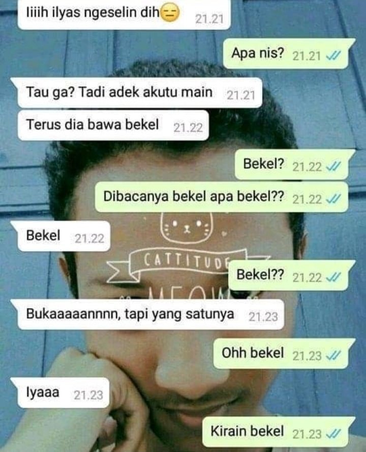 13 Chat lucu gara-gara satu kata ini jadi nggak ada ujungnya