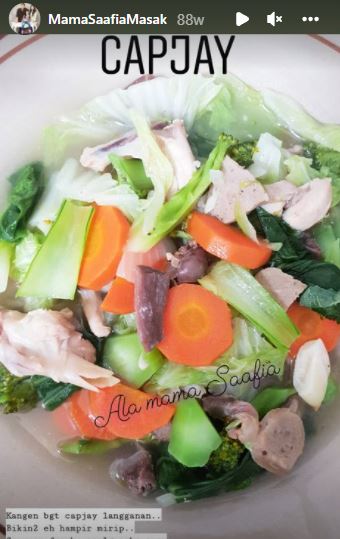 11 Masakan rumahan ala Dita Andini kakak Selvi Ananda buat keluarga