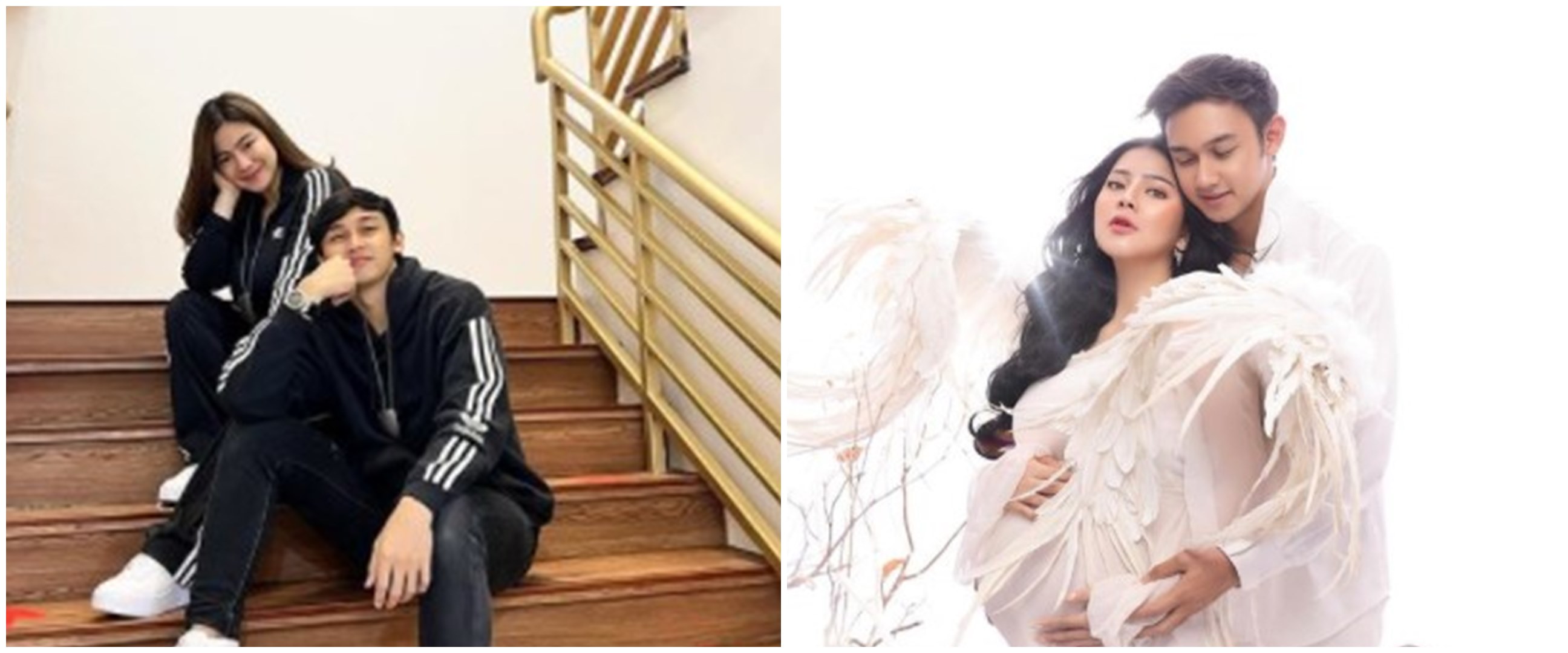 9 Momen pemotretan Felicya Angelista dan Caesar Hito, bertema Natal