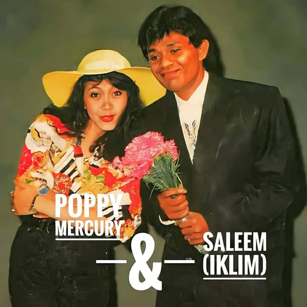Nostalgia musik rock era 90-an, ini 11 potret lawas Poppy Mercury