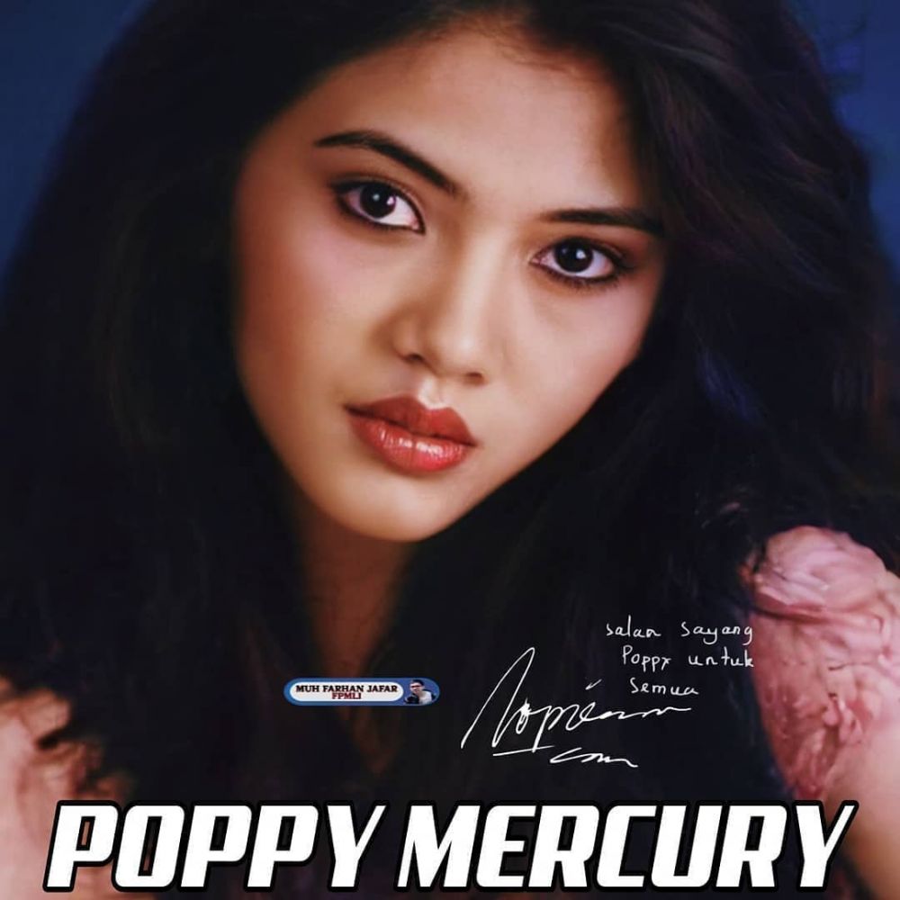 Nostalgia musik rock era 90-an, ini 11 potret lawas Poppy Mercury