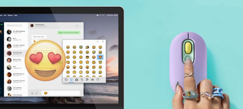 Logitech rilis Mechanical Keyboard unik, ada tombol emojinya