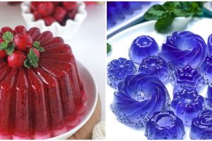 11 Cara membuat puding Nutrijel rasa buah, lembut, manis, dan praktis
