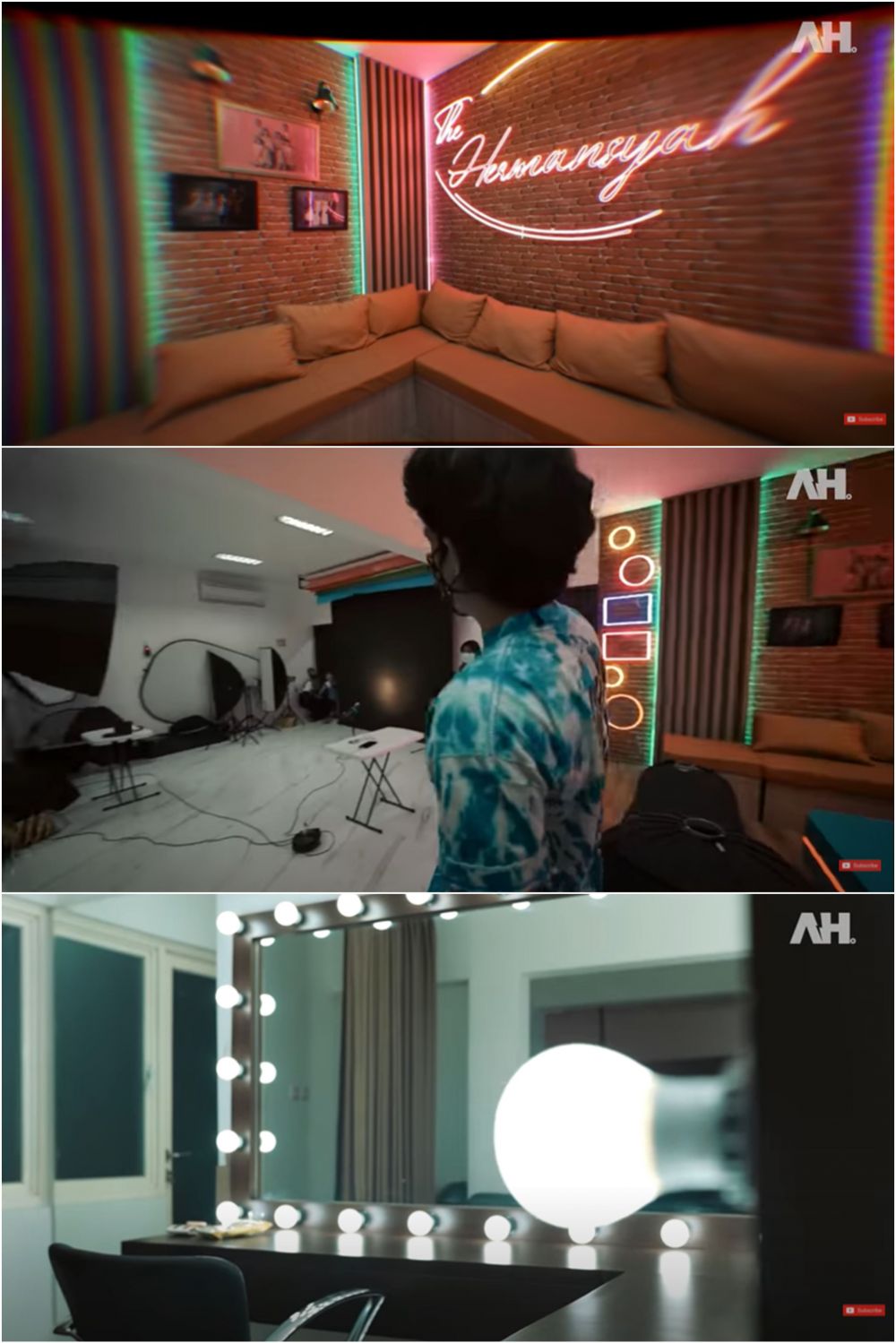 Potret studio konten YouTube 9 seleb, milik Titi Kamal ada mini pantry