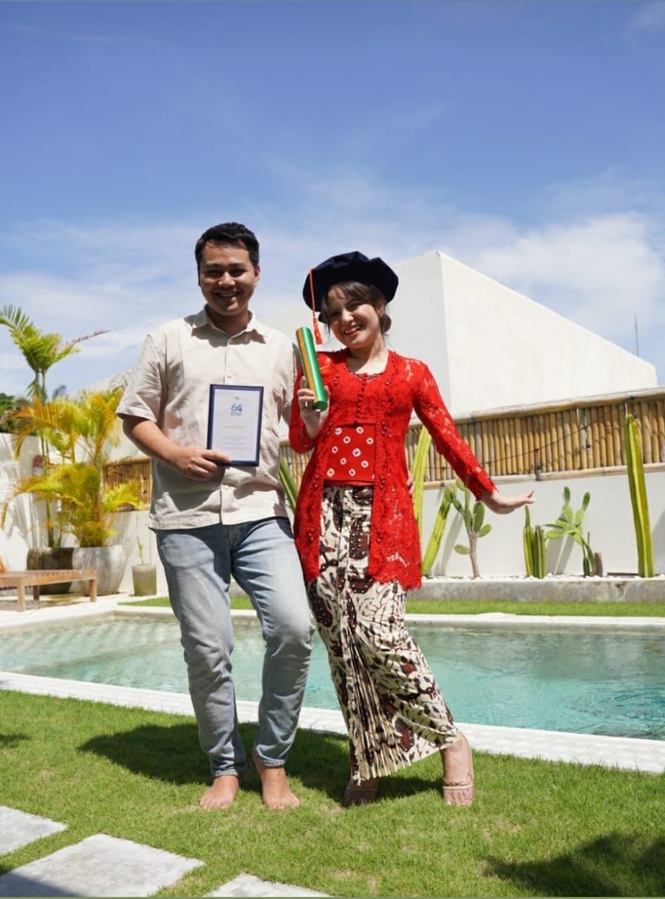 9 Momen Marsha Aruan wisuda virtual, ucapan Maia Estianty tuai atensi