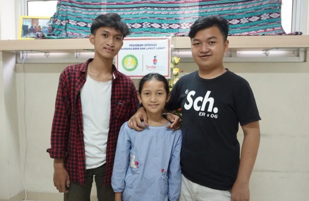 Kisah Siti membesarkan tiga anaknya yang terlahir dengan bibir sumbing