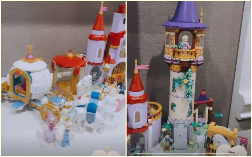 7 Potret koleksi lego Amanda Manopo, ada Star Wars hingga Harry Potter
