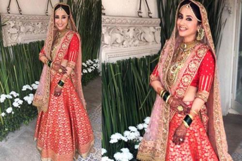 Gaun pengantin 11 seleb Bollywood, milik Katrina Kaif berhias kristal