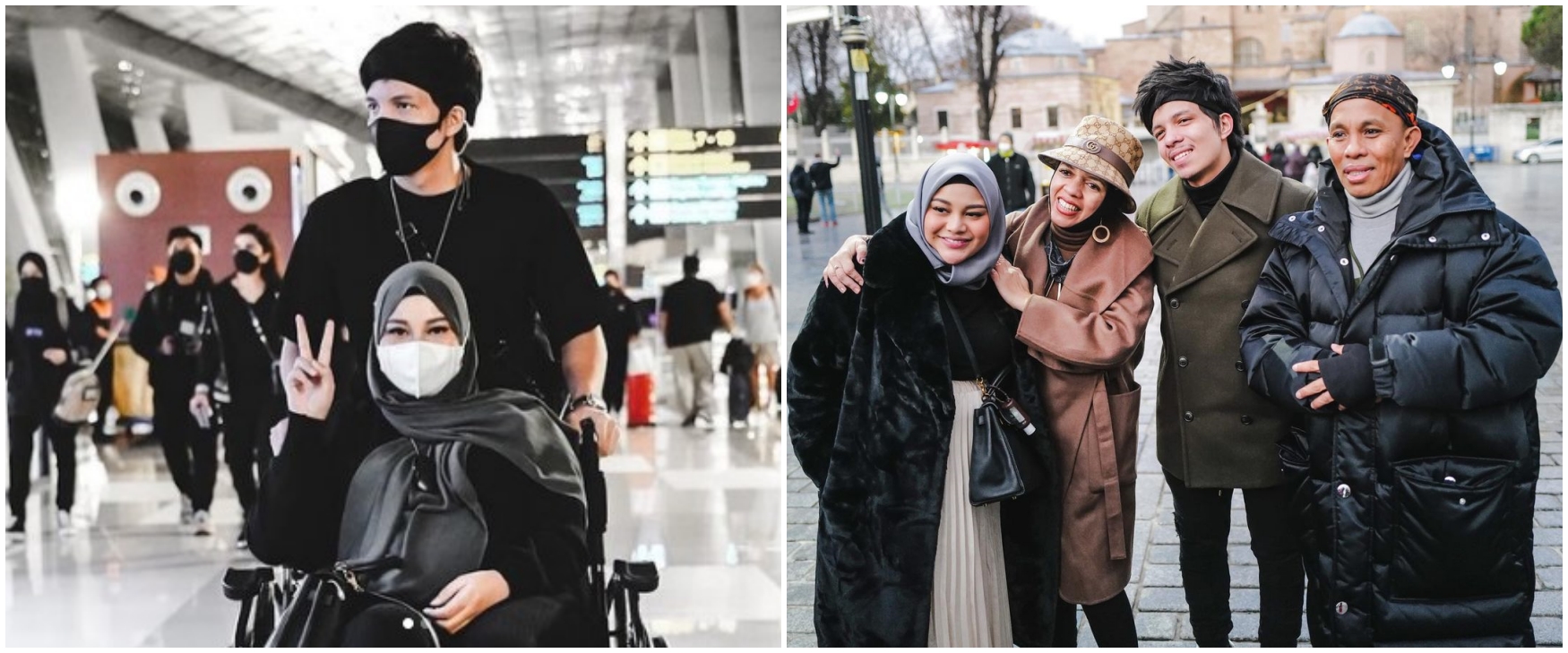 9 Momen Aurel bertemu keluarga Halilintar, ibu Atta cium perut mantu