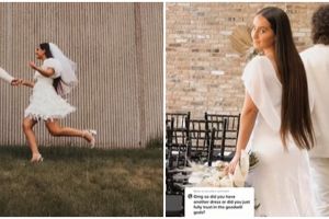 Wanita ini pakai gaun Rp 40 ribuan saat menikah, hasilnya memukau