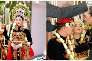 Momen istri Danang DA pingsan saat ngunduh mantu, akui sanggul berat