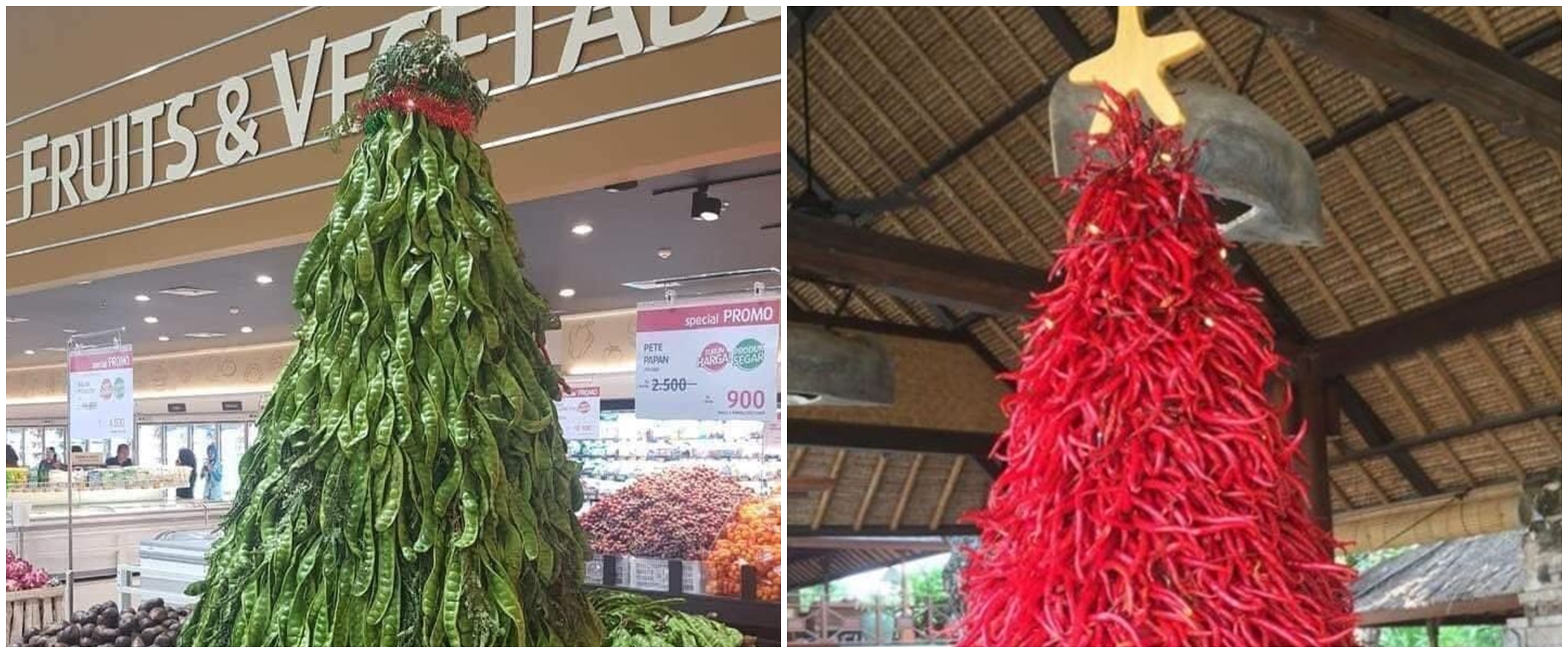 11 Potret lucu kreasi pohon Natal ini idenya ada-ada aja