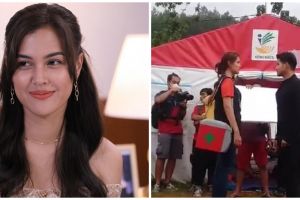 Permintaan maaf Rebecca Tamara syuting di lokasi pengungsian Semeru