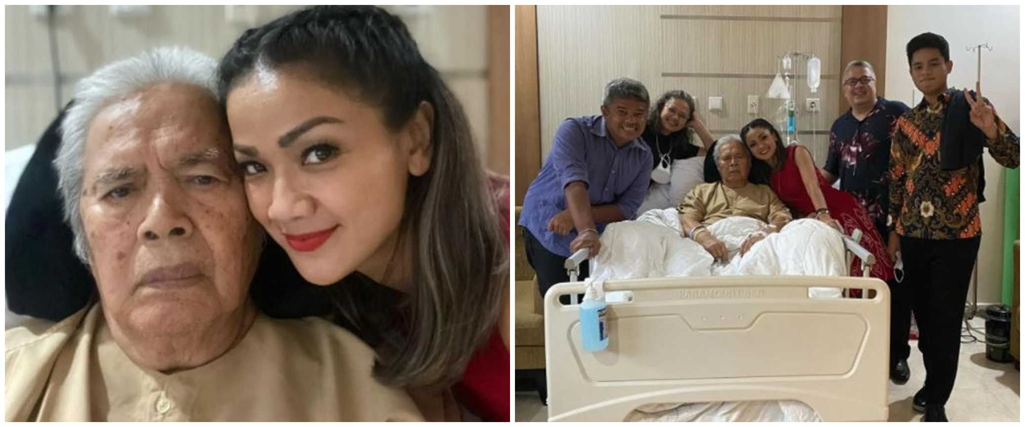 6 Potret kenangan Nirina Zubir dampingi ayahnya hingga tutup usia