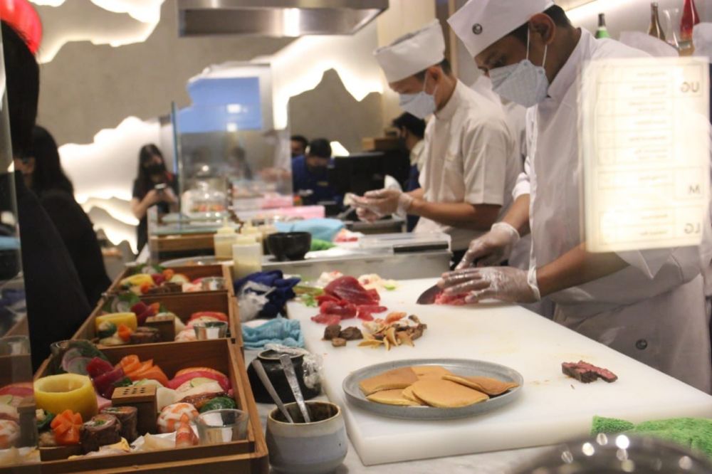 5 Hal menarik di restoran Sushi Kaiyo, menu Jepang citarasa lokal