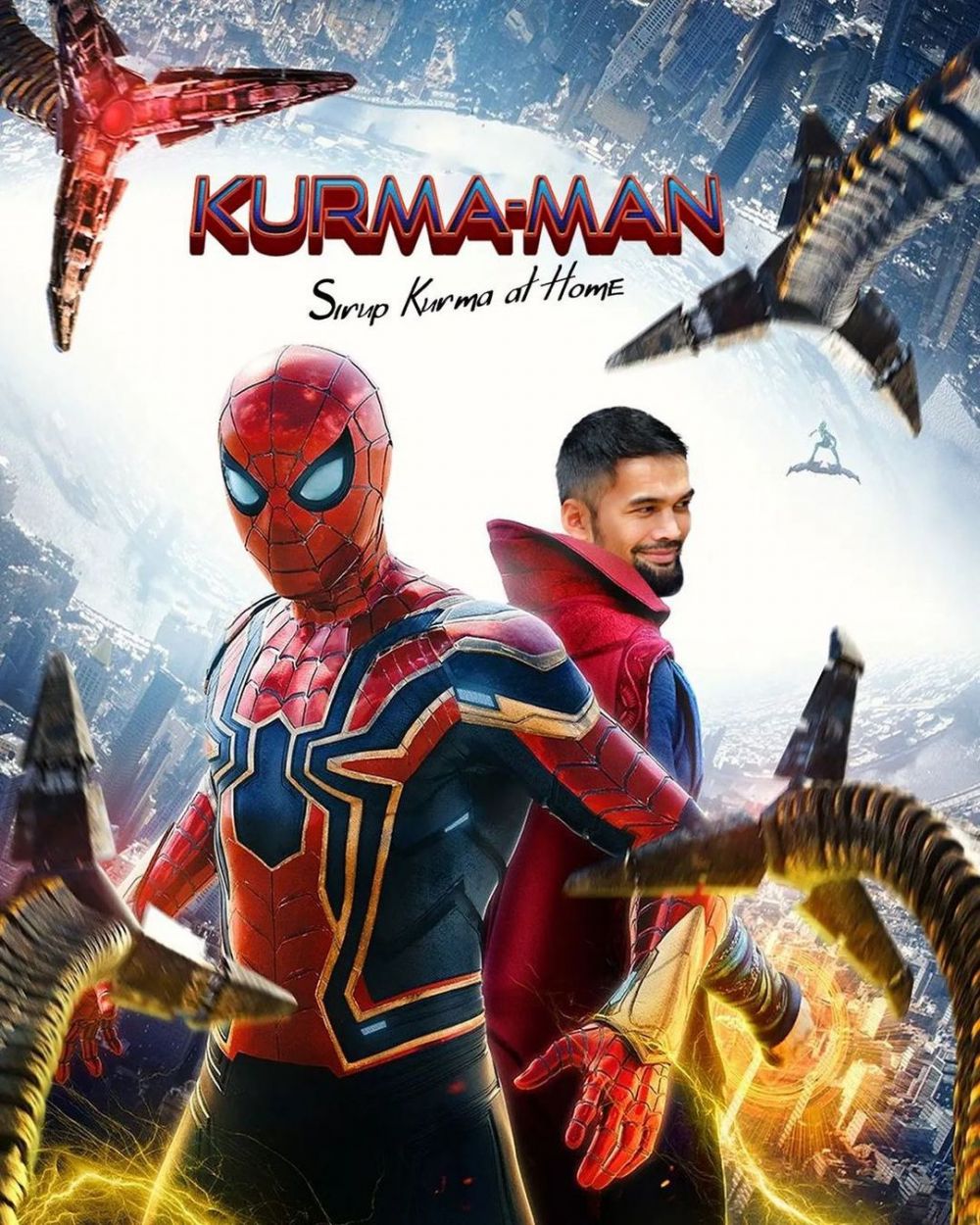 11 Foto editan Teuku Wisnu di film dan drama terkenal, kocak banget