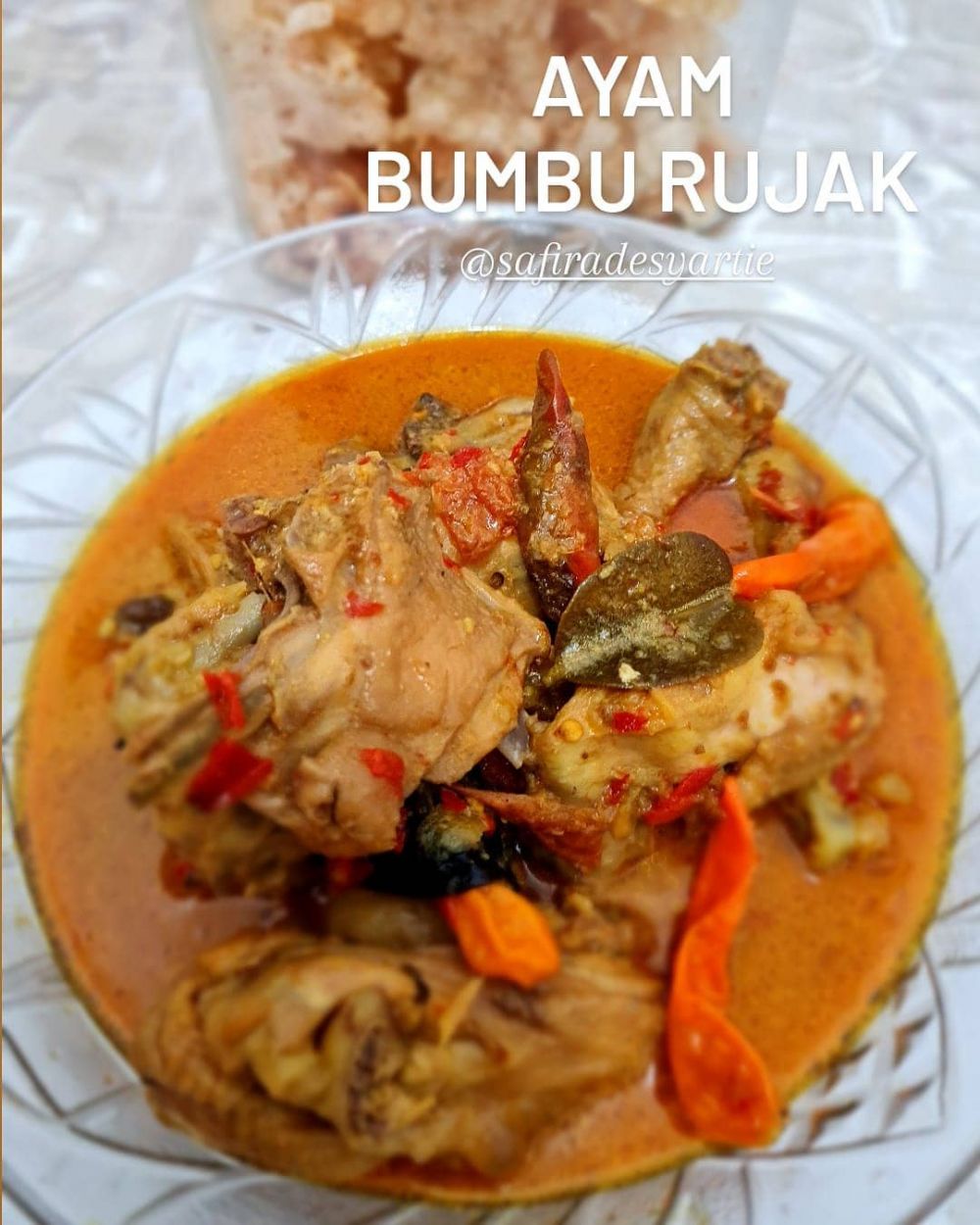 13 Cara membuat ayam bumbu rujak tanpa santan, sedap dan nikmat