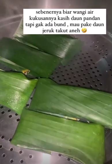 9 Langkah Bunga Zainal bikin kue lemet, simpel cuma pakai 4 bahan
