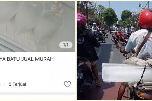 11 Aksi kocak orang jual es batu ini bikin ketawa kesal