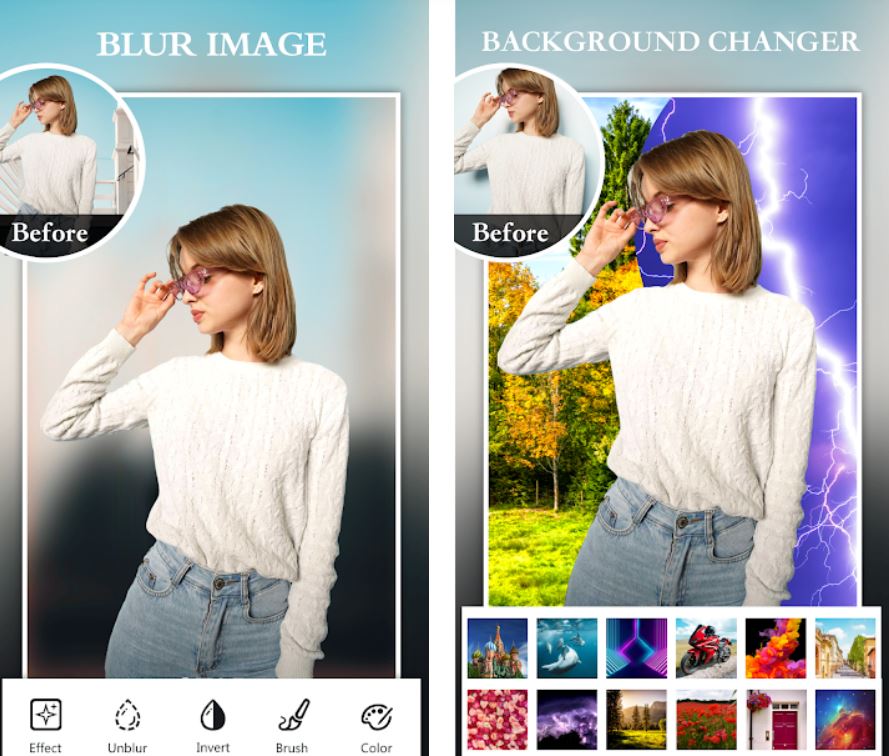 17 Aplikasi edit background foto di Android, bikin makin kece