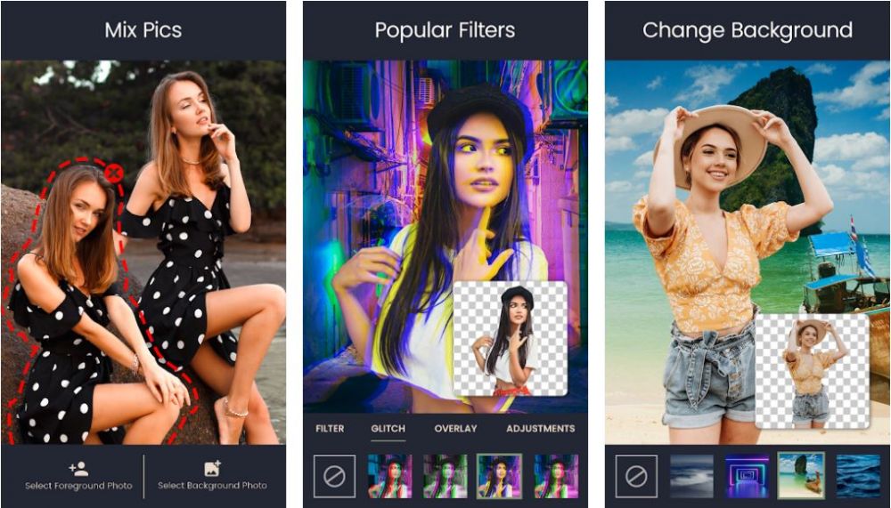 17 photo background editing applications on Android, make it even cooler |  IG News