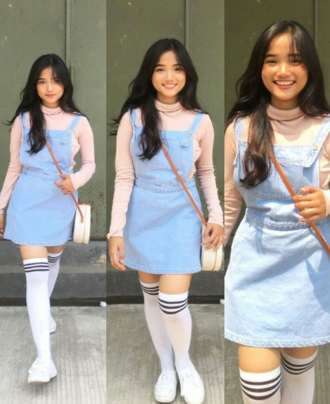 11 Cara mix and match Fuji, bikin tubuh mungil terlihat lebih tinggi