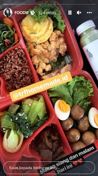 11 Menu makan siang ala Febby Rastanty ini menyehatkan, mudah dibuat