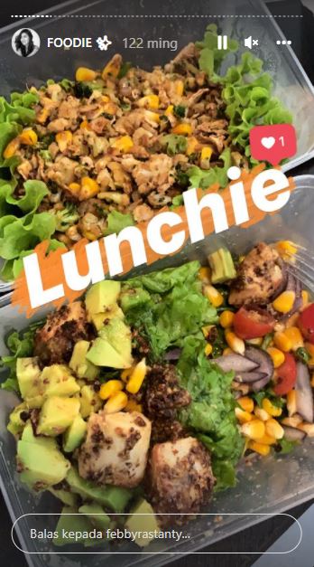 11 Menu makan siang ala Febby Rastanty ini menyehatkan, mudah dibuat