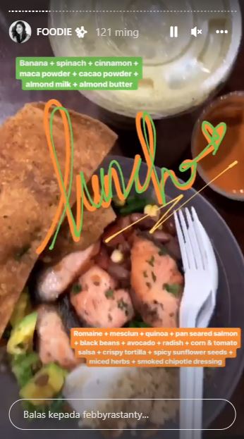 11 Menu makan siang ala Febby Rastanty ini menyehatkan, mudah dibuat