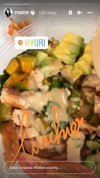 11 Menu makan siang ala Febby Rastanty ini menyehatkan, mudah dibuat