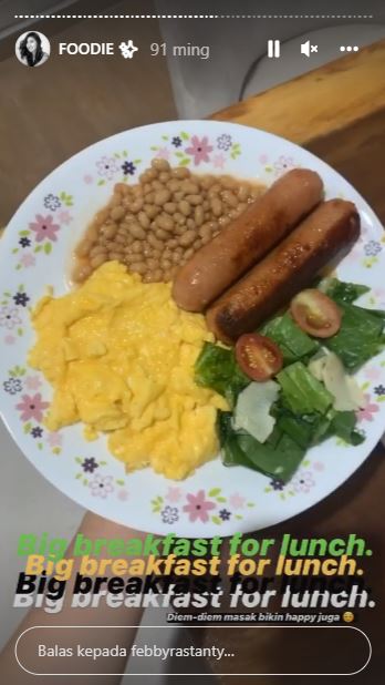 11 Menu makan siang ala Febby Rastanty ini menyehatkan, mudah dibuat