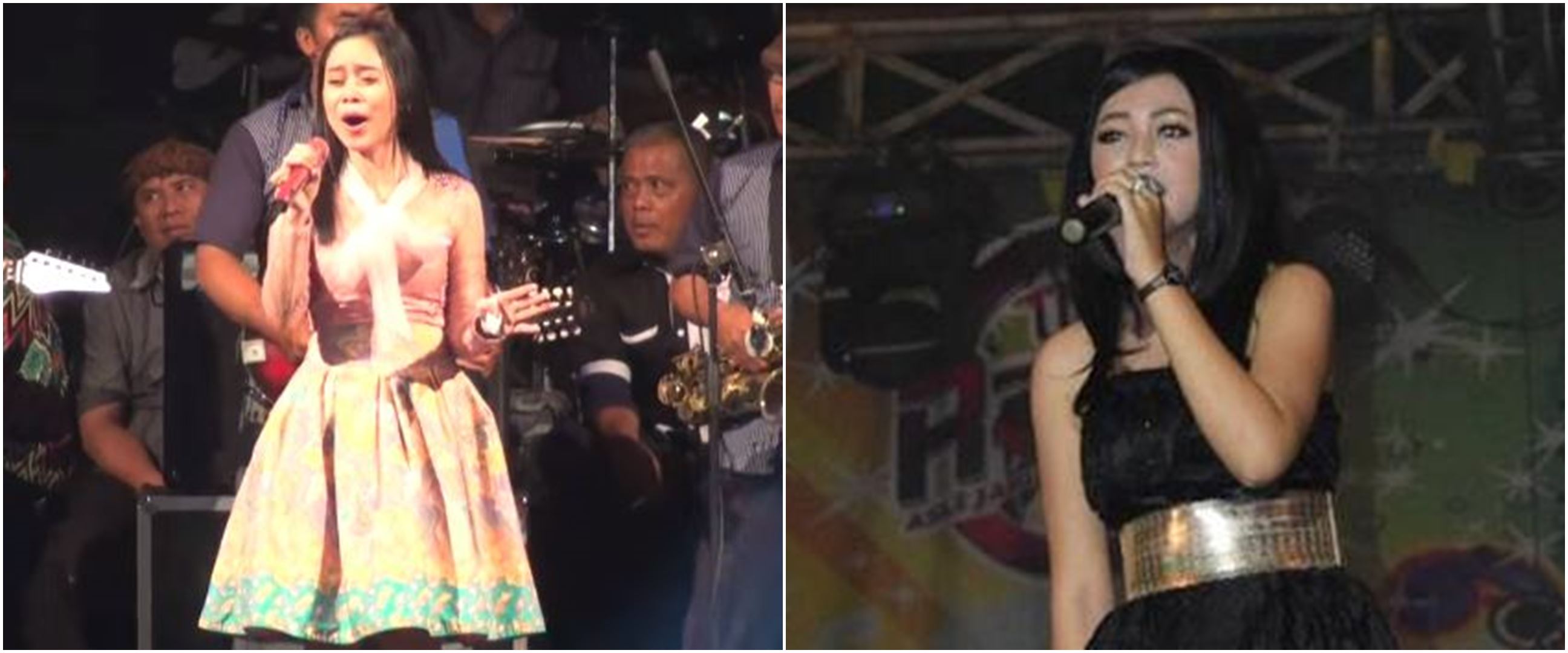 Foto lawas 10 pedangdut di orkes keliling, Nella Kharisma cetar