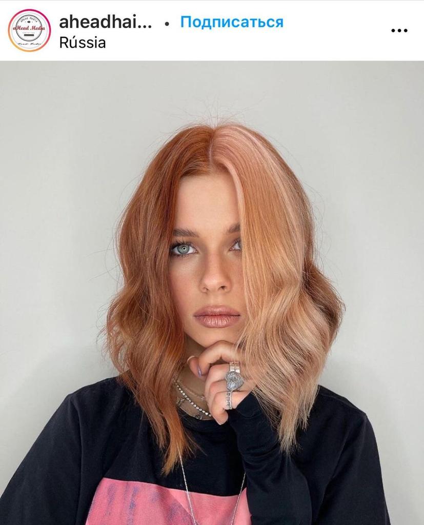 Gaya rambut untuk wajah bulat Instagram