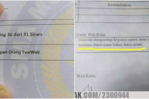 13 Potret lucu tulisan di rapor, bikin wali murid bingung
