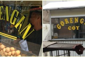 15 Tulisan lucu di gerobak gorengan bikin senyum kecut