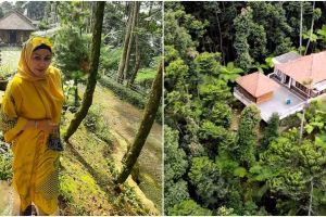 Miliki udara sejuk di kaki Gunung Salak, 11 potret vila Camelia Malik